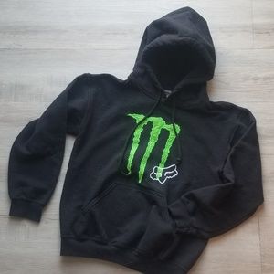 Monster Fox Racing Hoodie Size Small